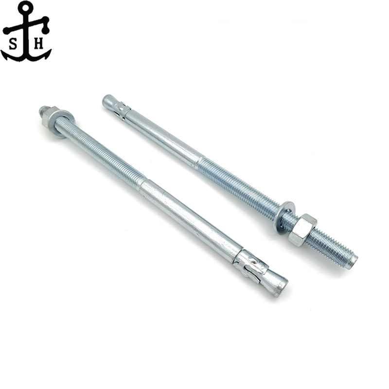 Анкерный болт M10 клиновой из углеродистой стали