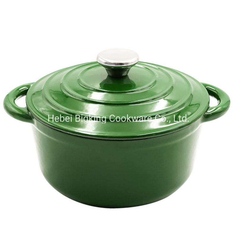 Premium Round Enamel Cookware Set with Insulated Food Warmer