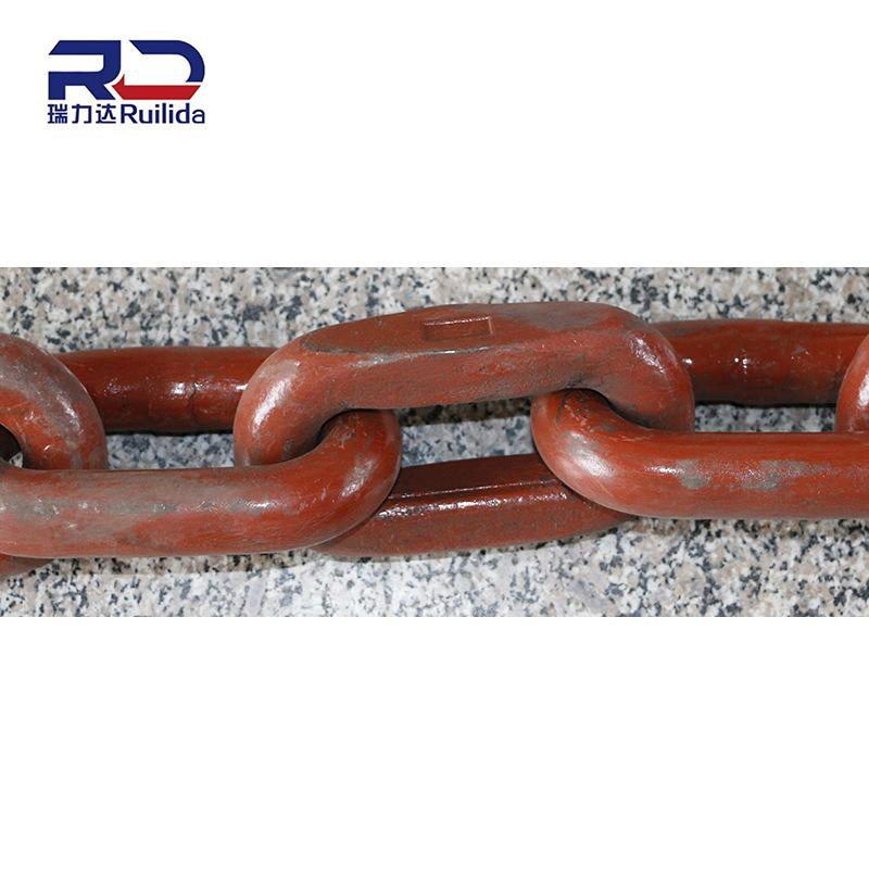 High Quality G100/G80/G63 Mining High-Tensile Compact Chain - Flat Chain/Alloy Steel Heavy-Duty Galvanized Welded Mining Link Chain for Lifting