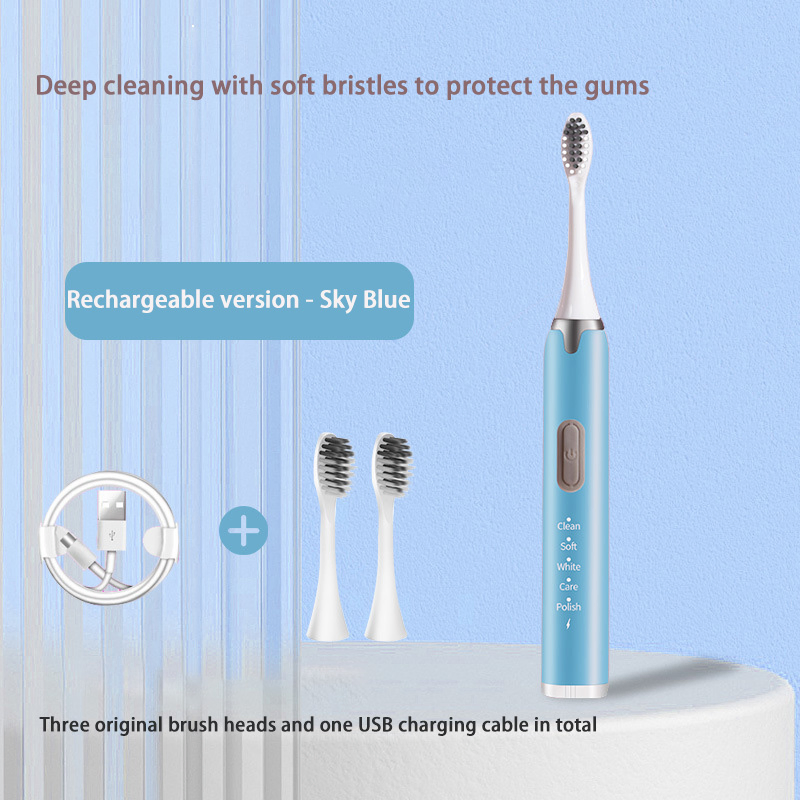Rechargeable Boxed Electric Toothbrush Housheld