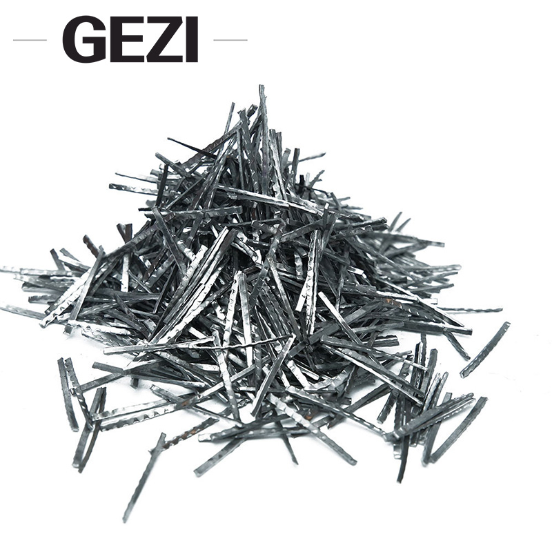 Wavy High Tensile Strength Steel Fibers for Concrete Reinforcement & Office Building Durable Factory Price Hot Sale