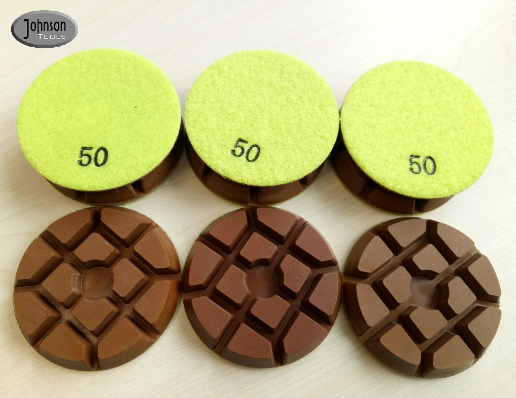 3inch Diamond Resin Polishing Pad for Concrete
