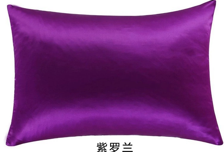 Popular and Bright Color of China Customized 100% Mulberry Silk Pillowcase with Hidden Zipper, Queen Size Teal/Peacock Blue