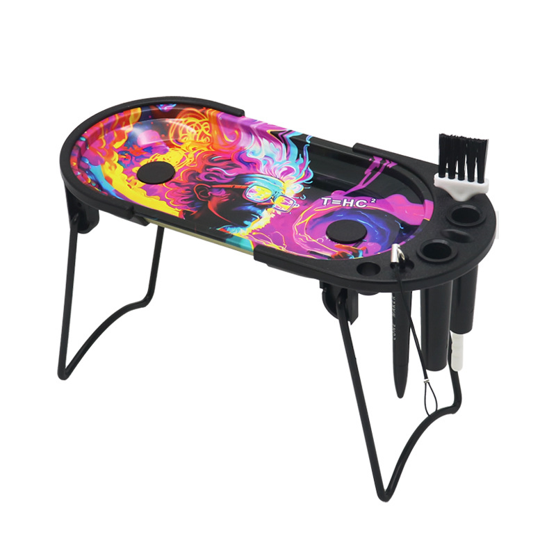 Multi-Functional Multi-Specification Herb Tray Smoking Set Portable Horn Tube Filling Operation Table