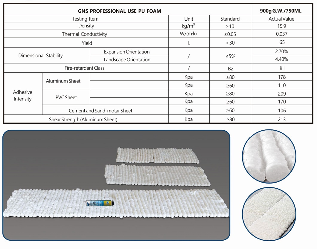 High Quality Large Yield Spray Polyurethane Foam Closed Cell Construction Foam for Insulation