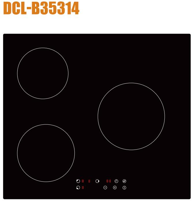 Induction Hob Built in 3 Burner Induction Cooker