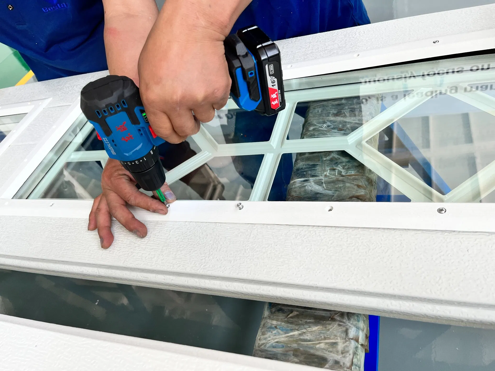 Custom Design Garage Door Window Insert