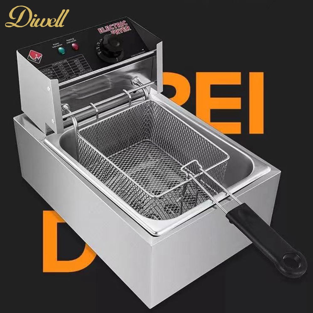 China Factory Chafer Catering Equipment Electric Countertop Deep Fryer