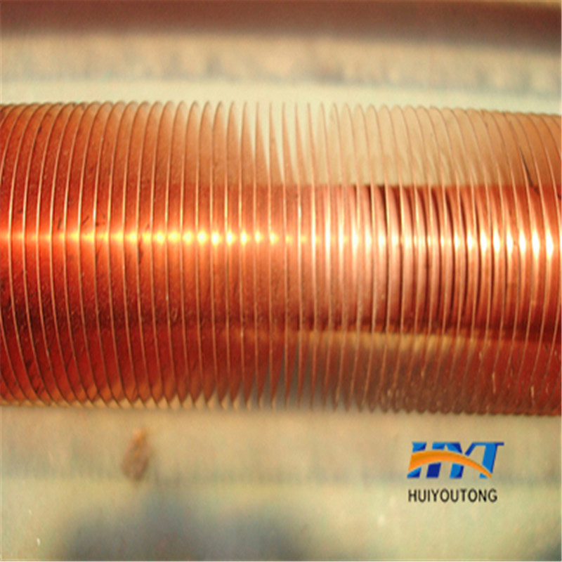 Stock C12000 C27000 Seamless Alloy Copper Finned Pipes Tubes Air Conditioner Heat Exchanger