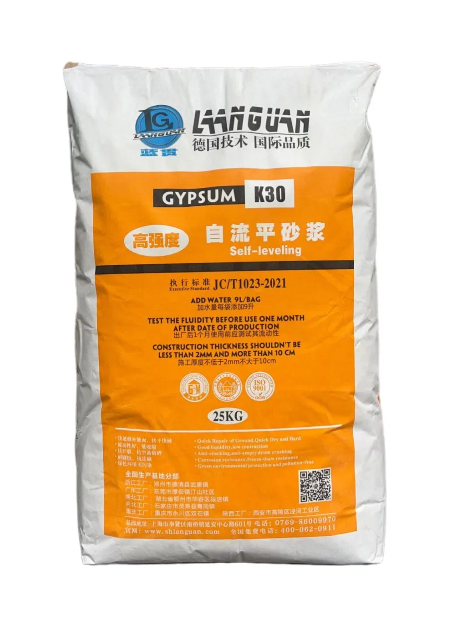 Gypsum-Constructed Mortar with High Fluidity and High Plasticity