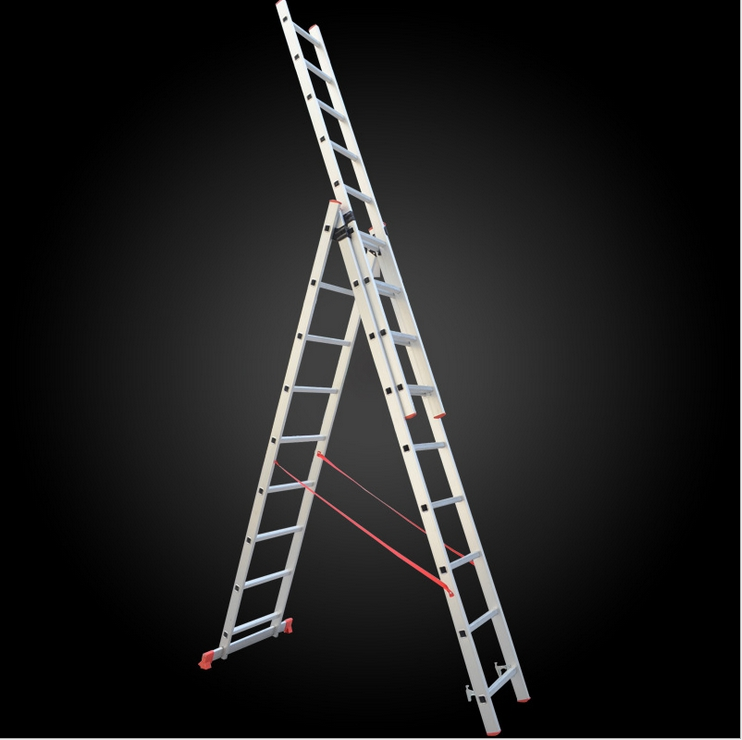 3 Sections 6 M Muiti-Purpose Telescopic Firefighting Ladder