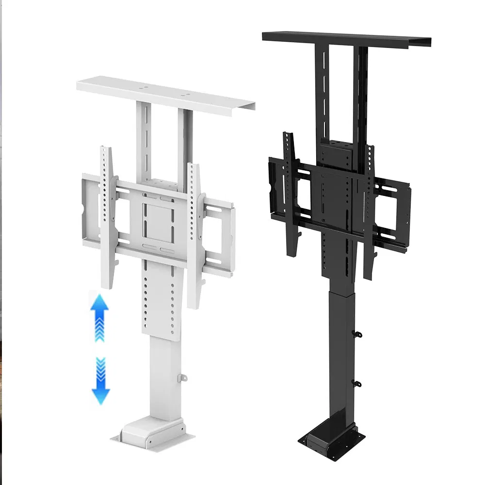 Electric Automatic Hidden TV Lift System Drop Down Ceiling TV Lift with Remote Control