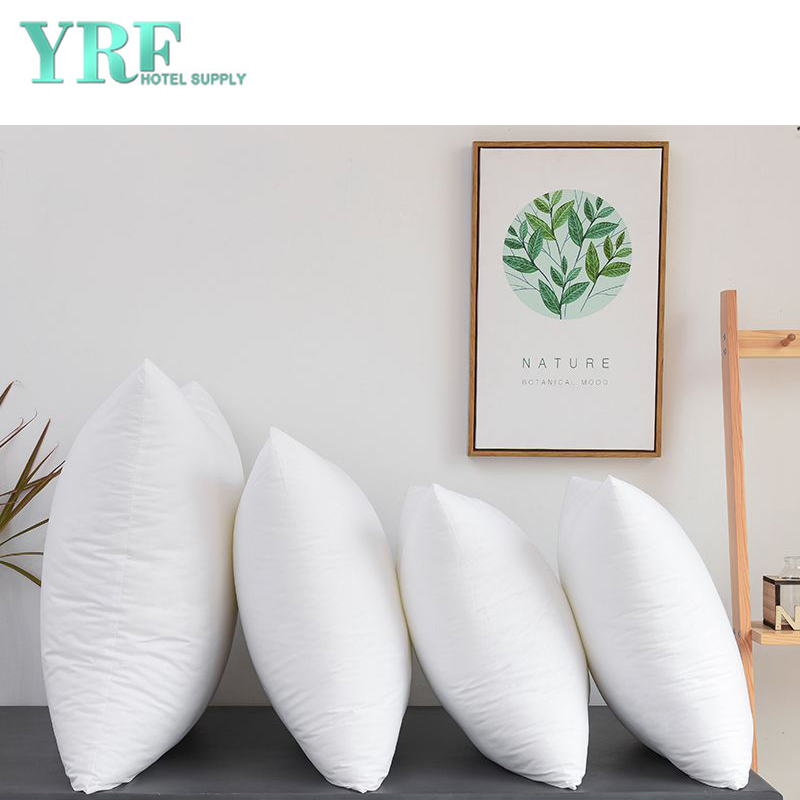 Wholesale Cheap Soft 100% Cotton Circle and Square Shapes Pillows Form Polyester, 18" L X 18" W