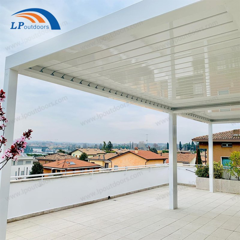 Premium Heavy Duty Motorized Aluminum Pergola for Outdoor Spaces