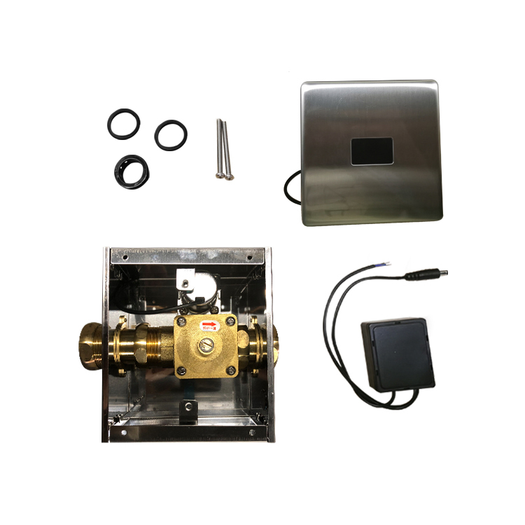 Stainless Steel Commercial Toilet Sensor Automatic Solenoid Valve Flush