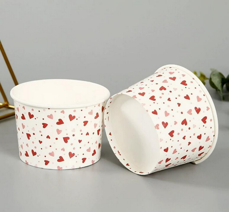 Disposable Ice Cream Paper Bowl Paper Cup