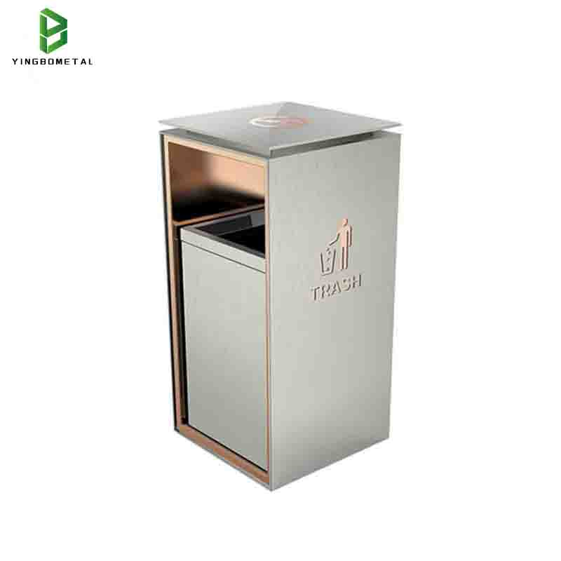 Уличная металлическая урна для мусора