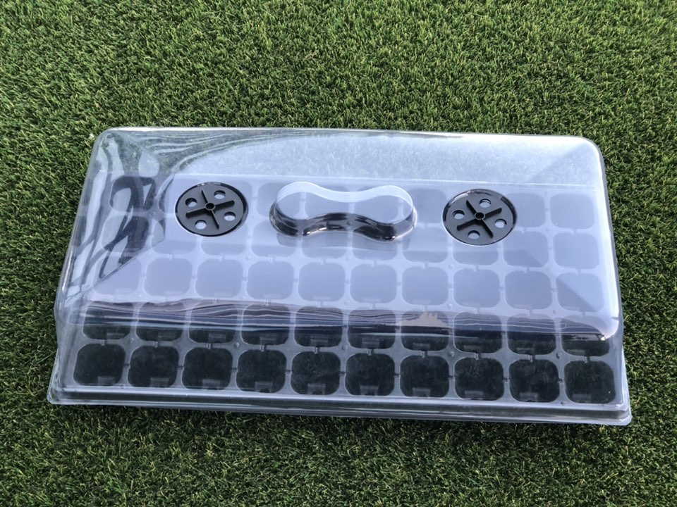 Hydroponics 72 Cell Garden Seed Germination Tray Chamber Kit with Heat Mat Seedling Trays