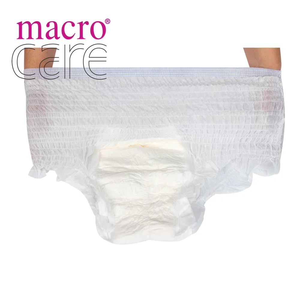 Wholesale Macrocare High Quality Incontinent Pull up Pants Adult Diaper Manufacturer