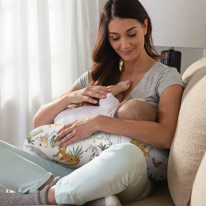 Wholesale Newborn Baby Feeding Pillow Skin Friendly U Shape Nursing Pillow