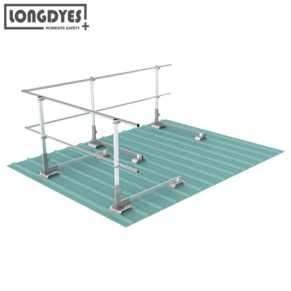 Standing Seam Metal Roof Flat Roof Guardrail Edge Protection