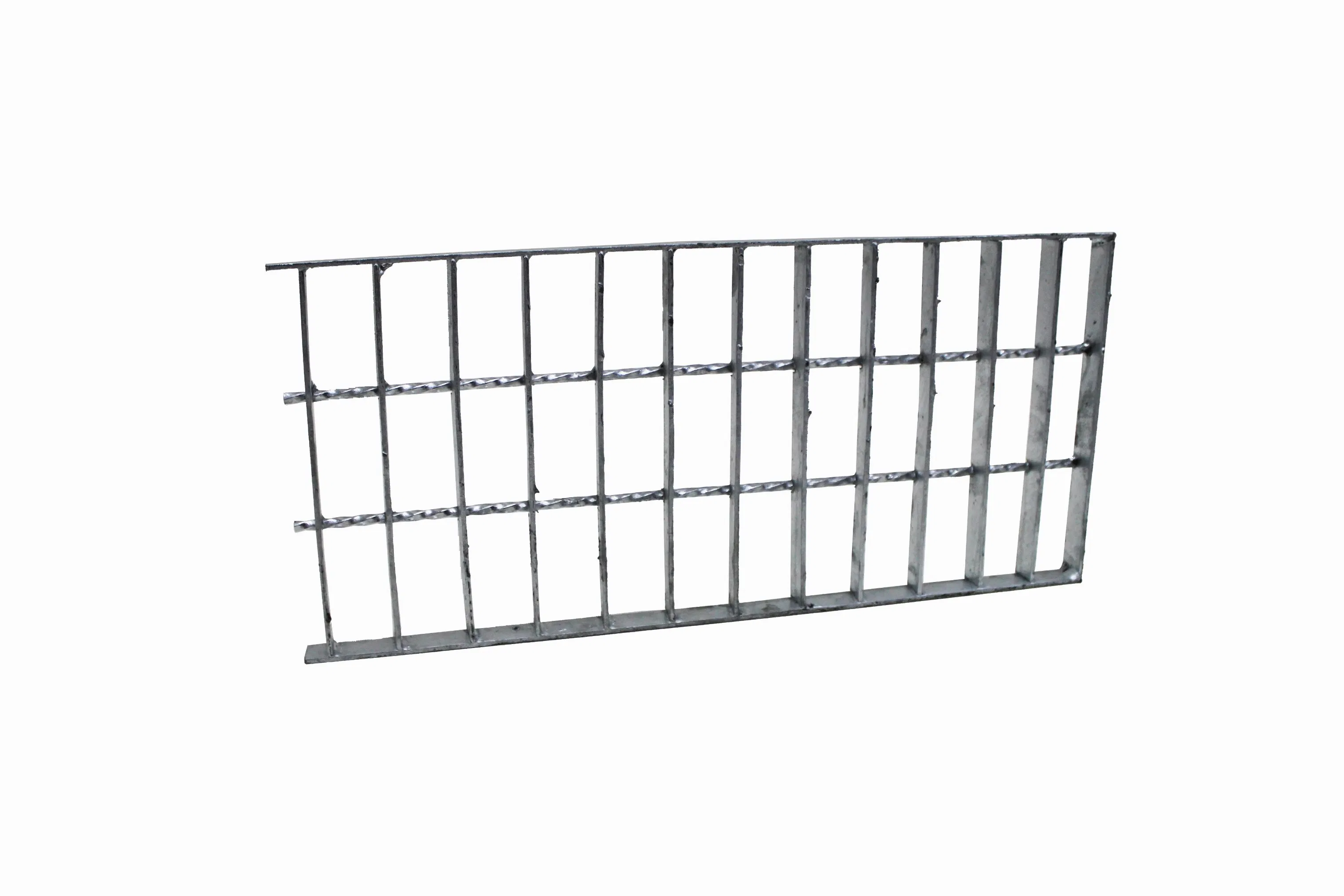 Painting Steel Grating Smooth Serrated Trench Cover for Outdoor Use