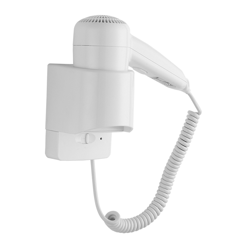 Compact Travel Hair Dryer for Commercial Bathroom Use