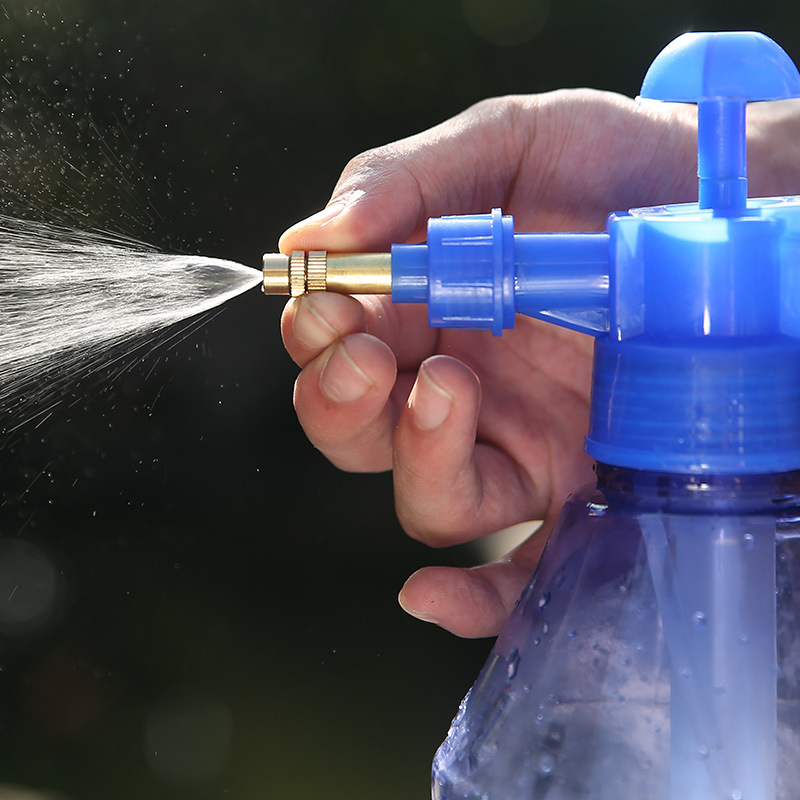 1.5L Transparent Bottles Pressure Plastic Water Sprayer Water Can