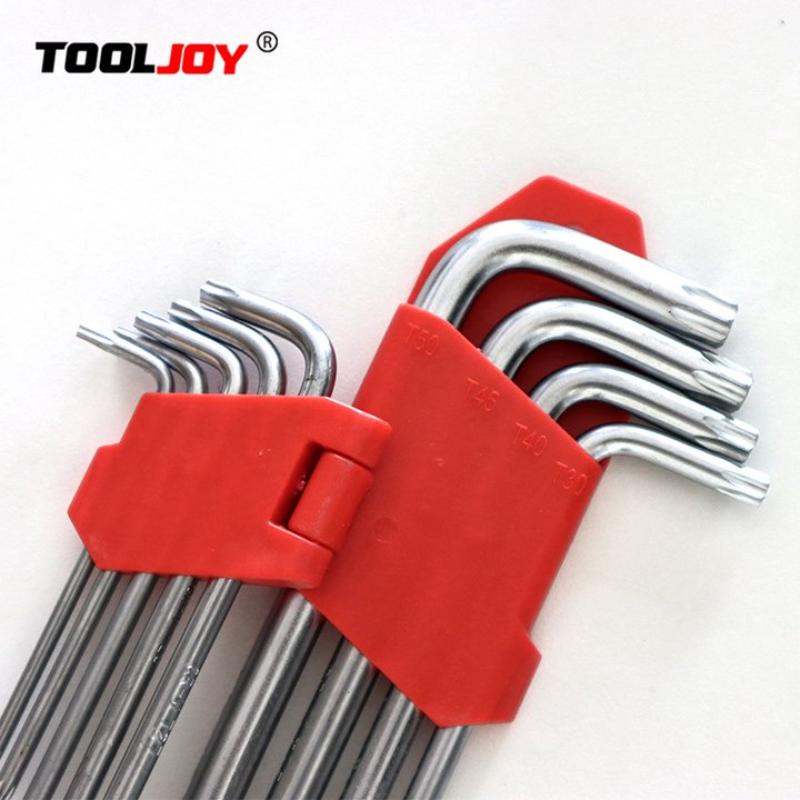 9 PCS Multi-Length Hex Cr-V Steel Hex Keys Home Hex Socket Mechanic Tooling