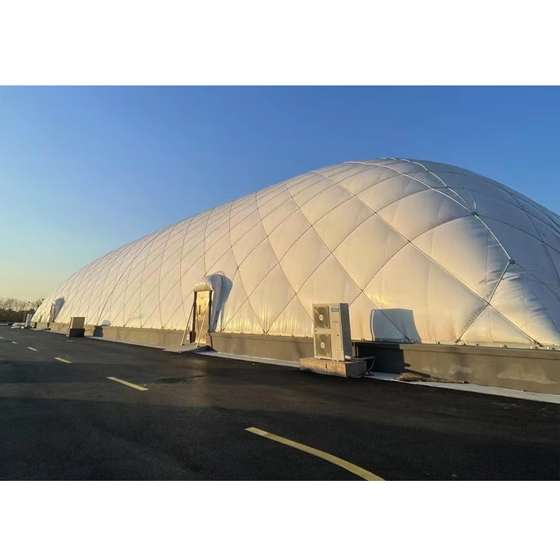Outdoor Storage Dome Shelter PVDF Membrane Structure Sports Tent Air Inflatable Dome
