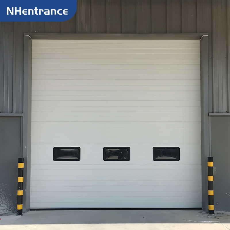 Commercial Industrial Steel Insulated Overhead Door for Factory and Warehouse Sectional Garage Door