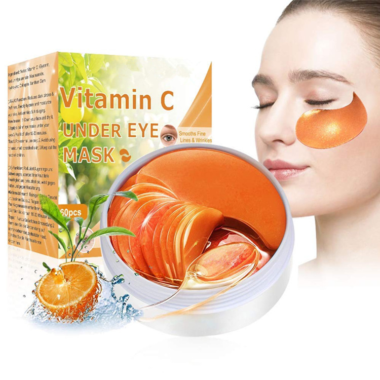 Professional Custom Vitamin C Anti-Aging Under Eye Bags Treatment Collagen Eye Mask