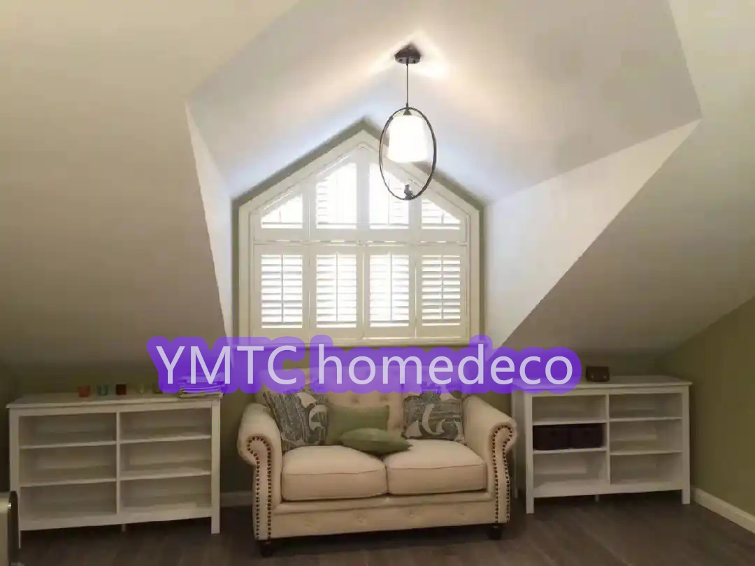Australian European Style PVC Plantation Shutters for Interior Window Decoration
