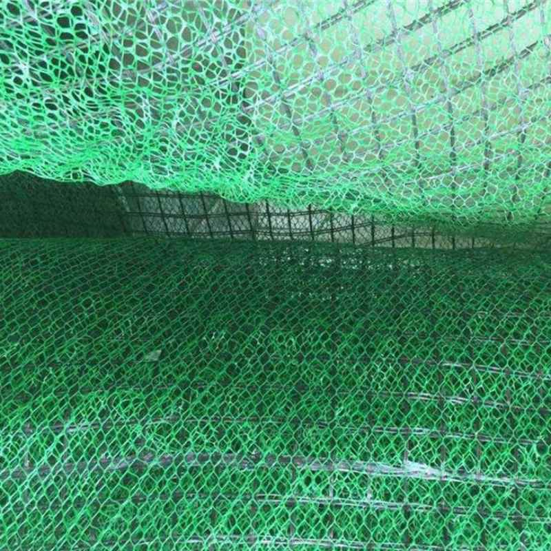 Durable 3D Vegetation Fencing Net Resistant and Stable, for Sloping Fields Around Construction Sites