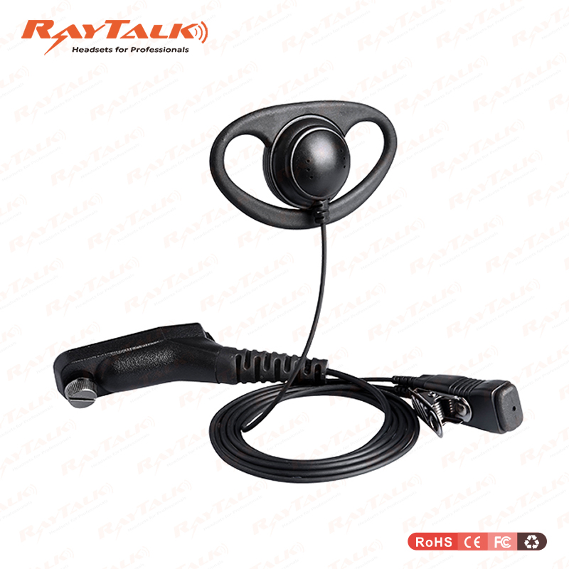 2 Wire Surveillance Earpiece for Two Way Radio Hytera Pd602 Pd705 Earpiece