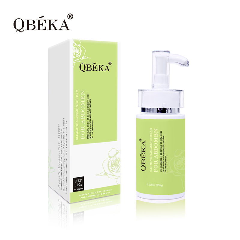 New Arrival Effective QBEKA Slimming Massaging Cream for Abdomen