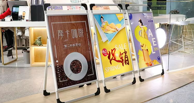WholesalePoster Stand Holder Advertising Display Holder Notice Stand