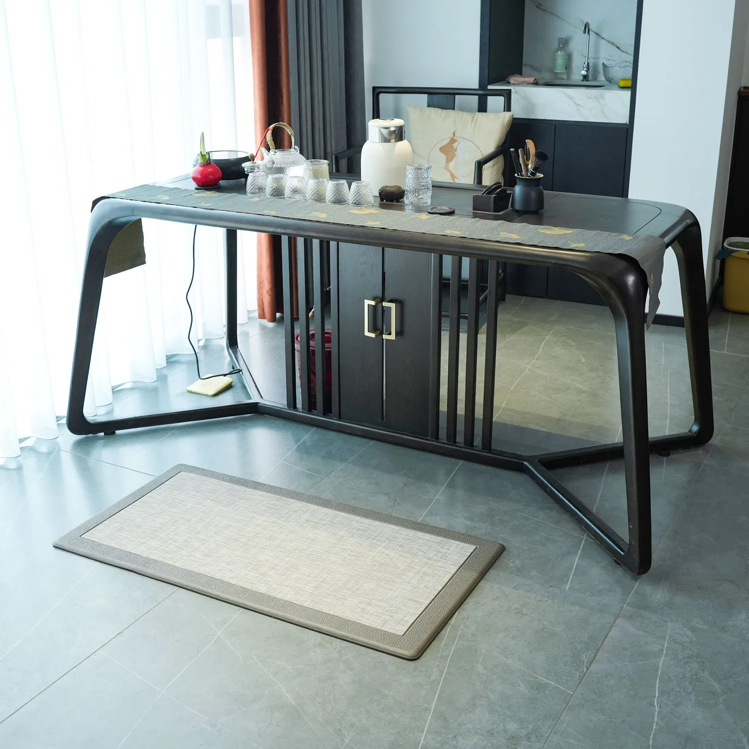 Durable Textilene Comfort PVC Foam Kitchen Mat