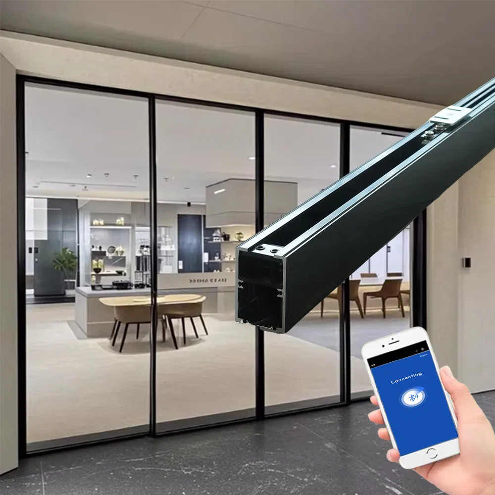 Deper New Arrival Dz150 20~120kg Magnetic Levitation Door Automatic Maglev Sliding Door System for Office /Bedroom /Kitchen