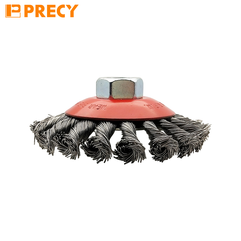 Grinding Brush for Metal M14 Shank Tapered Shape