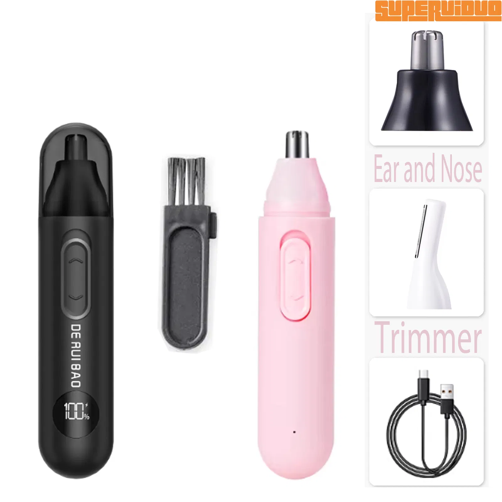 Anti-Clogging Easy Clean Technology Nose Hair Trimmer