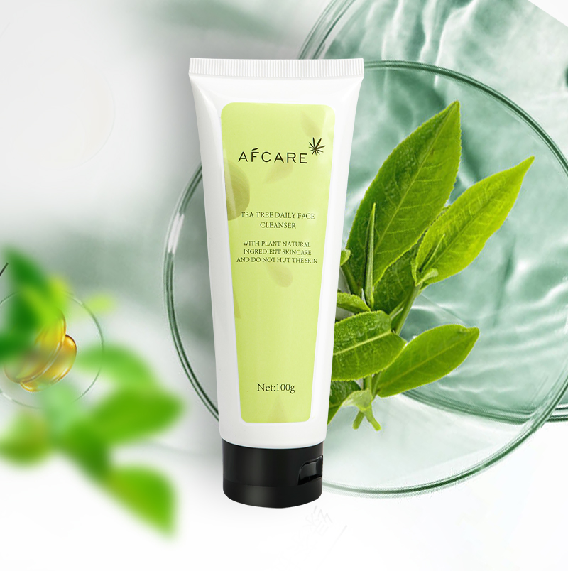 Custom Logo Private Label Repair Tea Tree Anti-Acne Facial Skin Care Set