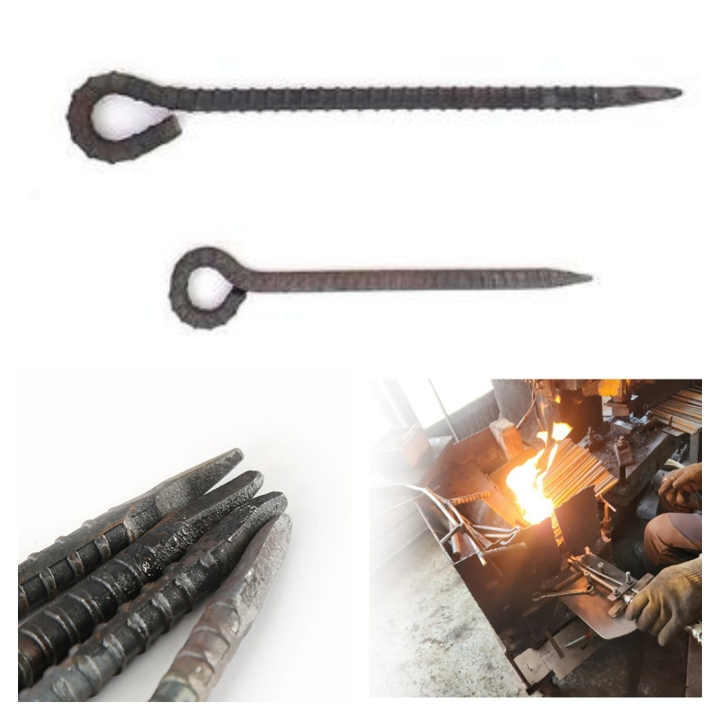 Durable Rebar Stake for Secure Camping and Construction Needs