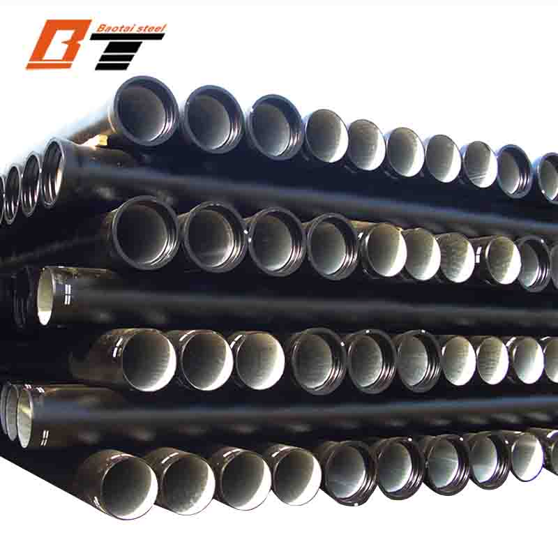 China Factory Sale DN100 1400mm 600mm 450mm Ductile Iron Flange Socket Short Pipe Suitable for Waste Water