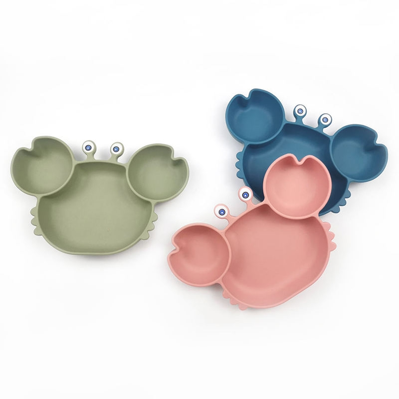Fun and Colorful Silicone Plates for Toddlers and Infants