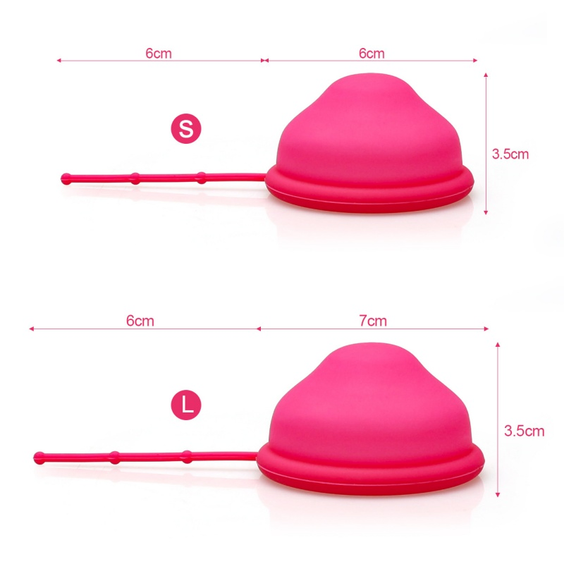 Wholesale Futurize Reusable Medical Silicone String Menstrual Cups Eco-Friendly Silicone Menstrual Disc