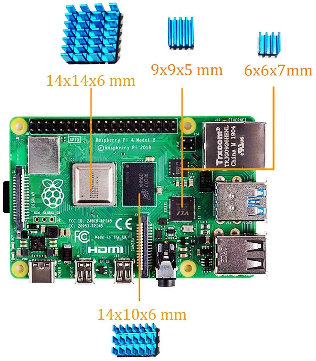 Acrylic Shell Compatible with Raspberry Pi 4model B Accessories Kit