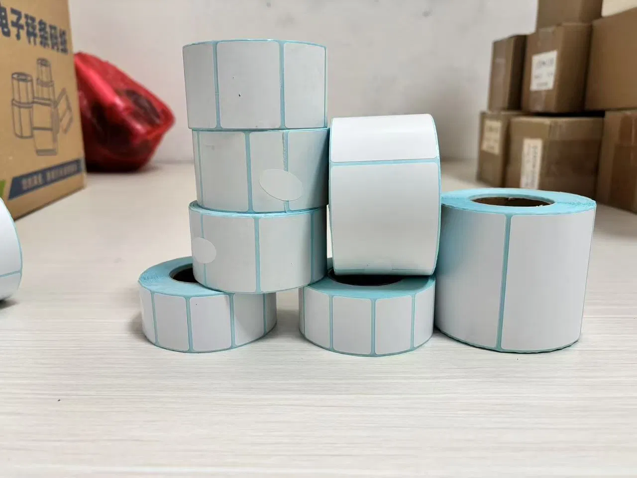 Thermal Packaging Shipping Sticker Adhesive Label