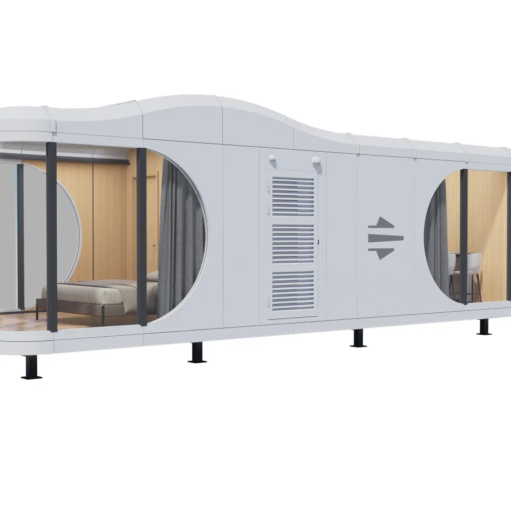 Stylish Tiny House for Vacation Communities with Smart Home Features and Modern Aesthetics