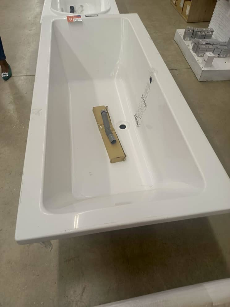 Cheap Modern Upc Acrylic Freestanding Bathtub Simple Acrylic ABS Bathtub
